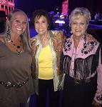 Mona Vary Mccall and Connie Smith at the Opry on July 15, 2017